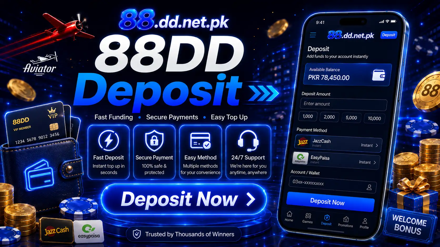 88DD Deposit